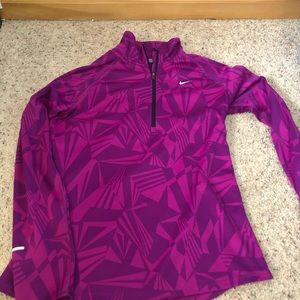 Bright purple Nike zip up